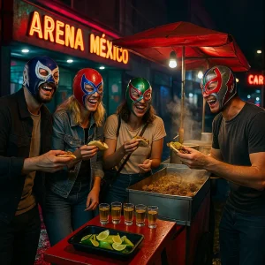 Noche Mexicana Todo en Uno: Lucha Libre, Tacos y Tequila